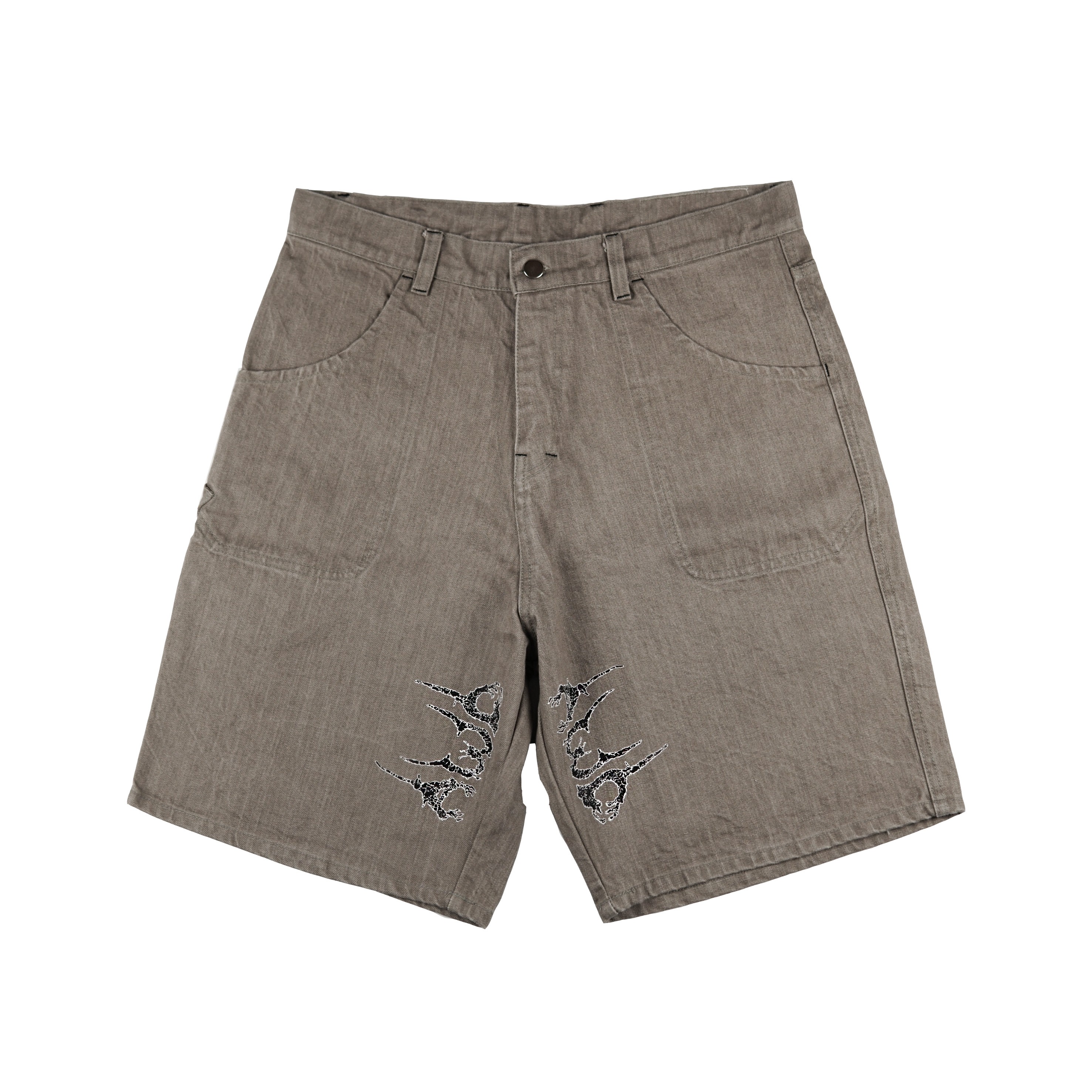 SAGGING SHORT JEANS | ALIVEWITHBRAIN
