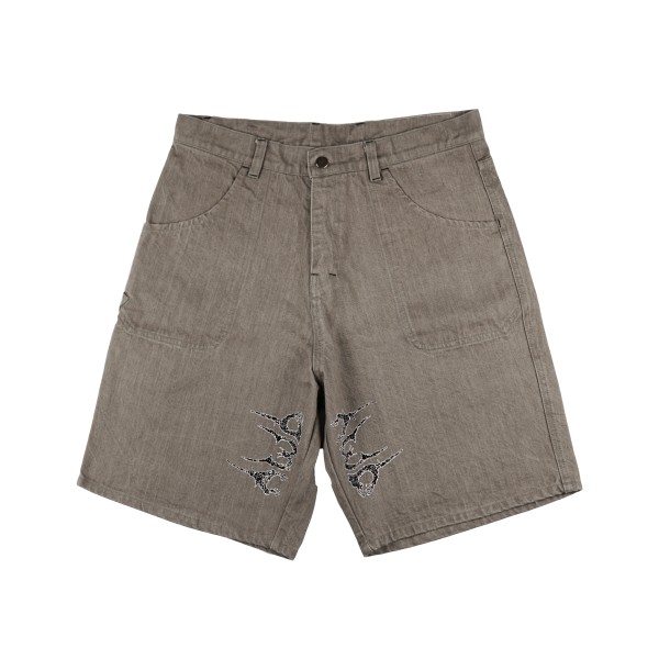 SAGGING SHORT JEANS | ALIVEWITHBRAIN